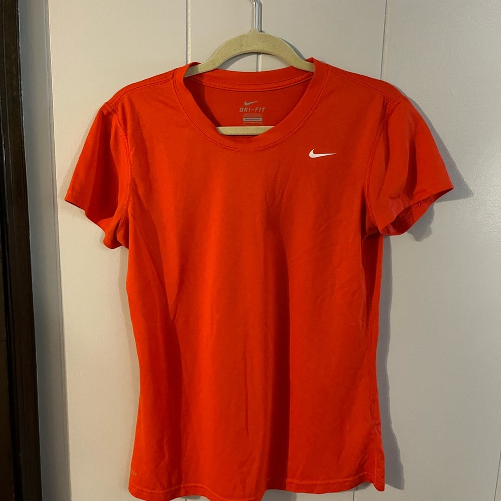 Bright Orange Nike Dri-Fit T-Shirt